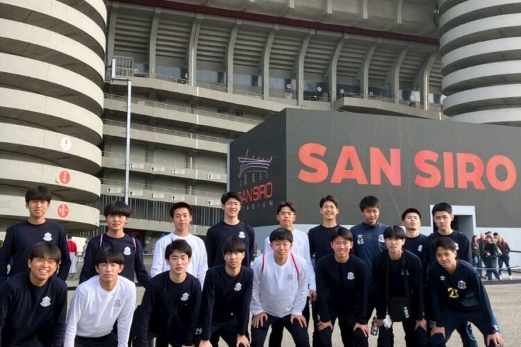 サッカー部イタリア遠征！